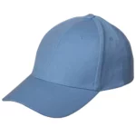 Wool Look Baseball Hat with Adjustable Velcro Back - 1 piece, Light Blue