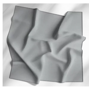 Solid Color Bandana, 27X27, 1Pc, Light Grey,