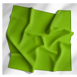 Solid Color Bandana, 27X27, 1Pc, Lime Green,