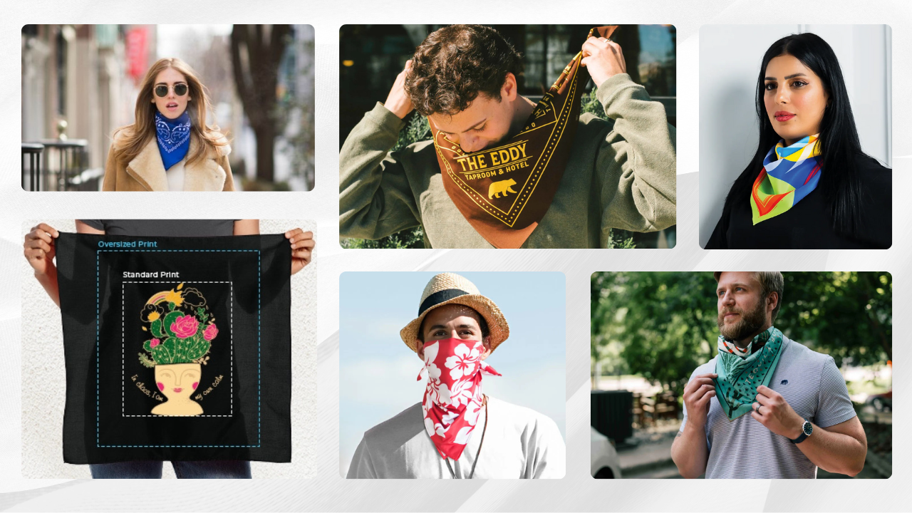 Custom Printed Bandanas: Get Unique Styles