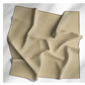 Solid Color Bandana, 27X27, 1Pc, Natural,