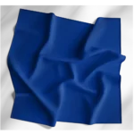 1 piece, Solid Color Bandana, Imported, 100% Cotton, Royal Blue, 27" x 27"