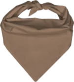 Pet Triangle Solid Bandana, 14X 20X 14, 1Pc, Khaki,