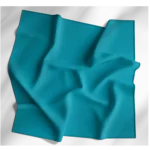 Solid Color Bandana, 22X22, 600Pcs, Turquoise,