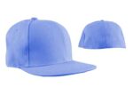 Flat Brim Baseball Cap Large, 144pcs - Case, Light Blue