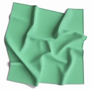 Solid Color Bandana, 18X18, 12Pcs, Mint Green,