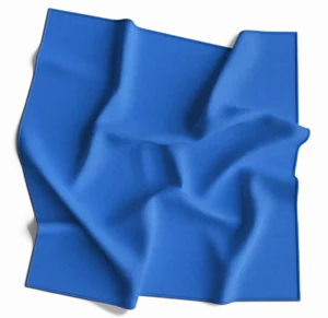 Solid Color Bandana, 14X14, 12Pcs, Mirage Blue,