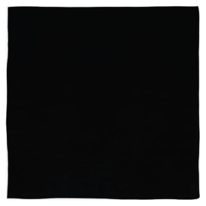 Solid Color Bandana, 22X22, 600Pcs, Black,