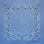 Western Paisley Bandana - Made in USA 100% Cotton