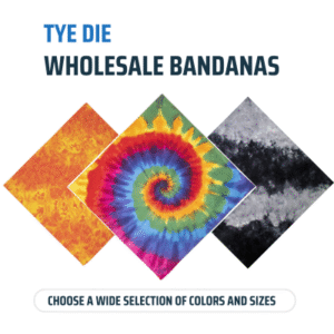 Wholesale Tie Dye Bandanas