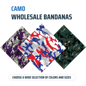 Wholesale Camo Bandanas