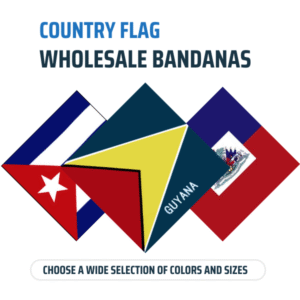Wholesale Country Flag Bandanas