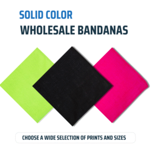 Wholesale Solid Color Bandanas