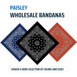 Wholesale Paisley Bandanas