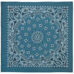 Western Paisley Bandana - Made in USA 100% Cotton