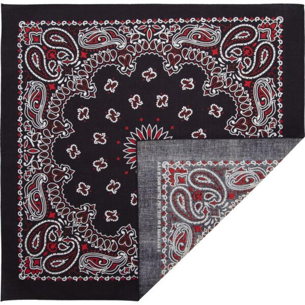 Western Paisley Bandana - Made in USA 100% Cotton