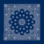 Western Paisley Bandana - Made in USA 100% Cotton