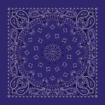 Western Paisley Bandana - Made in USA 100% Cotton