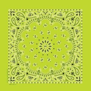 Western Paisley Bandana - Made in USA 100% Cotton