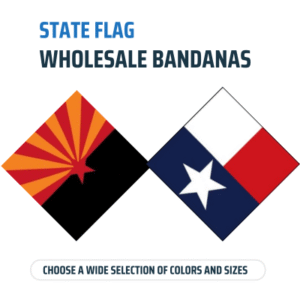 Wholesale State Flag Bandanas