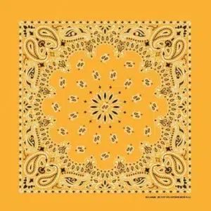 Western Paisley Bandana - Made in USA 100% Cotton