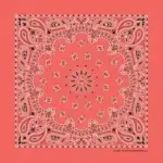 Western Paisley Bandana - Made in USA 100% Cotton