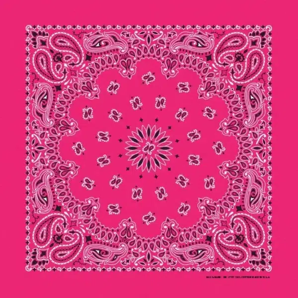 Western Paisley Bandana - Made in USA 100% Cotton