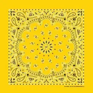 Western Paisley Bandana - Made in USA 100% Cotton