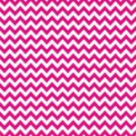 A repeating zigzag pattern in pink and white fills the surface creating a vibrant and dynamic visual rhythm suitable for textiles or backgrounds.