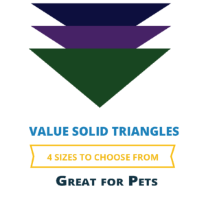 Pet Triangle Solid Bandana